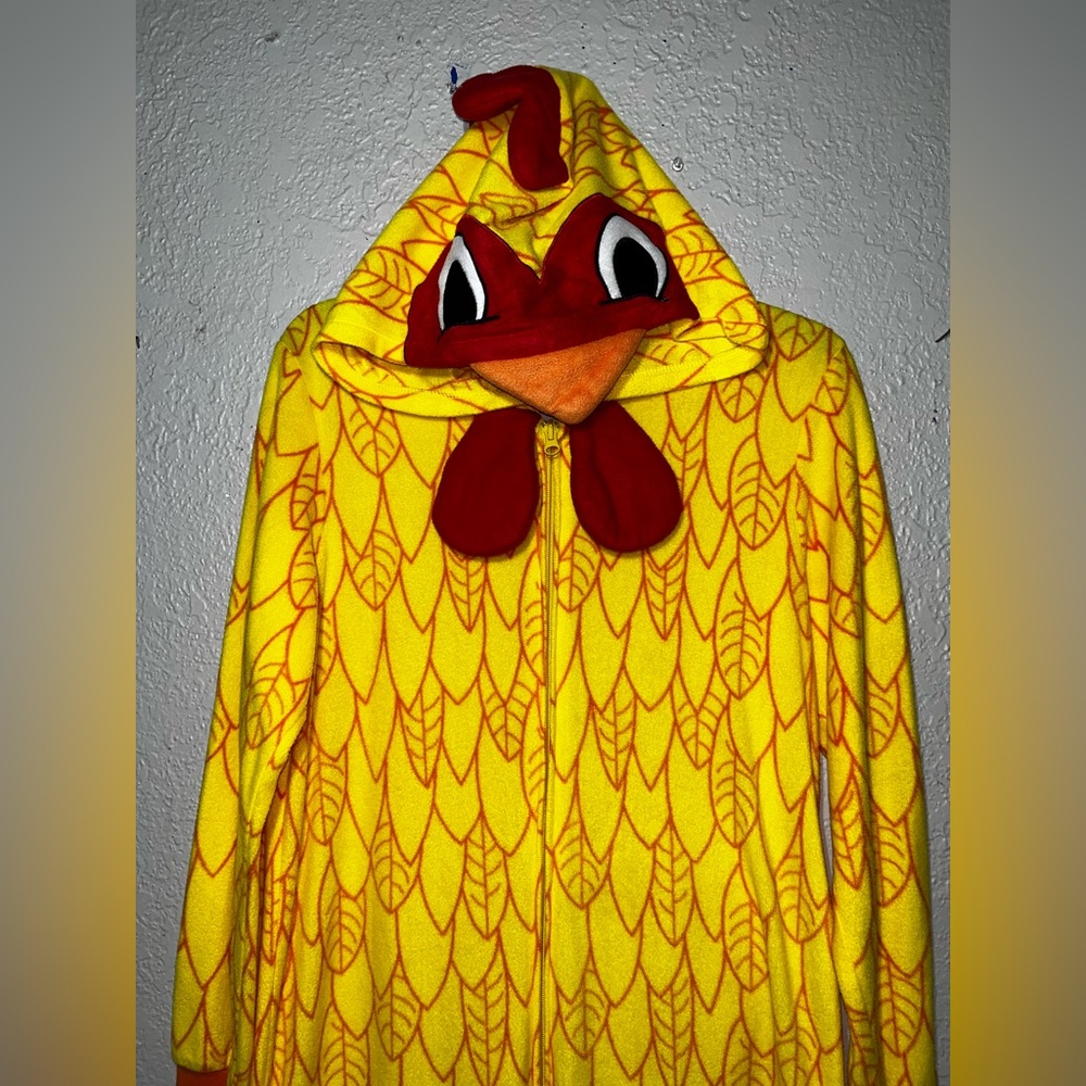 🐔 Secret Treasures unisex Chicken Onesie Costume Union Suit - Picture 3 of 6